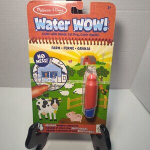 Melissa & Doug Water Wow! On The Farm Reusable Water Reveal Activity Pad